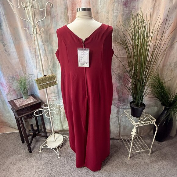 New📌 Forever Yours Mother of the Bride/ Groom Beaded Evening Dress & Jacket - Picture 4 of 16